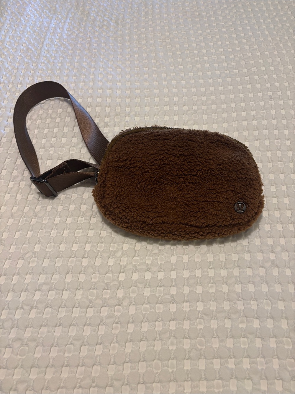 lululemon athletica Brown Sherpa Belt Pouch